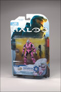 The pink Hayabusa Spartan in his packaging.