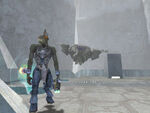 Jackal in the level Assault on the Control Room in Halo: Combat Evolved.