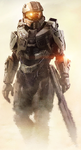 John-117 in the teaser art for Halo 5: Guardians.