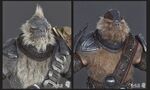 A comparison cinematic render between Tartarus and the Brute Major.