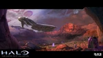 The Achievement art showcasing a concept art of the level, The Truth and Reconciliation.