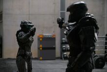 Vannak-134 executes Kai-125 Part 1 - Halo TV Show 