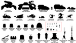 The Spectre compared to many other covenant vehicles and equipment.