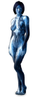 Full-body render of Cortana.