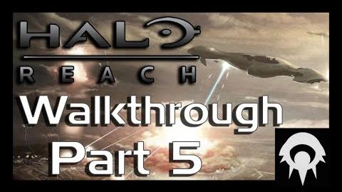 Halo- Reach Walkthrough - Part 5 - Tip of the Spear - No Commentary