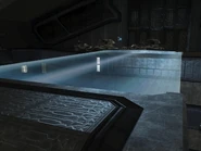 Eine Lichtbrücke auf der Arche