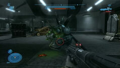 Gameplay de la M45 en la versión final de Halo: Reach