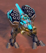 Un Reaver en la Beta de Halo Wars 2