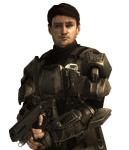 Buck in Halo 3: ODST.