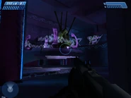 Proto-Gravemind en el centro de mando