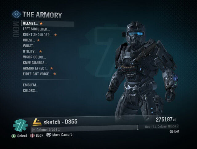 The Armory (Halo: Reach), Halo Alpha