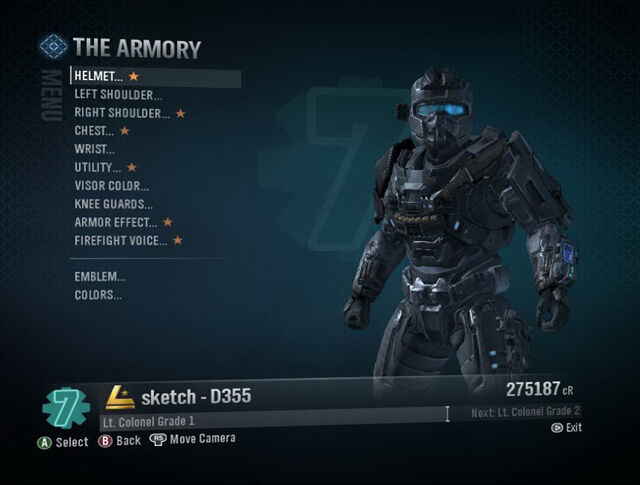 Halo: Reach Gets New Ranks and Armor