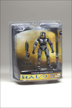 Halo 3 Series 2 Red CQB Spartan Soldier Action Figure