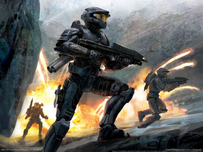 Halo - Reach may fall but Spartans never die. Learn a