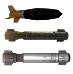 A non-scaled comparison the 102mm HEAT as seen in Halo: Combat Evolved, Halo 3, and Halo: Reach.