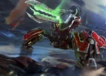 HW2 Concept BloodfuelLocust.jpg (341 KB) Card artwork of the Bloodfuel Locust from Halo Wars 2.