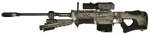 In-game left side view of the SRS99-S5 AM.