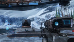 First-person view of the Sniper Rifle in Halo 4.