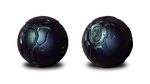 Two Plasma Grenades from Halo 4.
