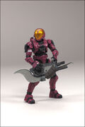 The Crimson EVA Figure is a Diamond Distributors exclusive.