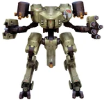 Concept art of the close-to-final build of the Mantis.