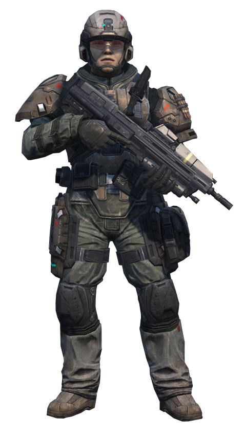 Halo army store men