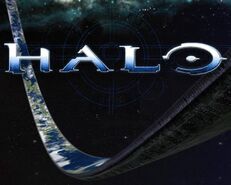 Un fond d'écran de Halo : Combat Evolved représentant l'Installation 04.