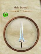 Hal's sword in the Fable 2 Collector's Edition.