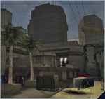 Outskirts level image for Halo 2.