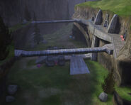 Parte del mapa Danger Canyon para Multijugador