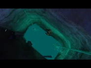 El Jefe salta a un gran charco de refrigerante