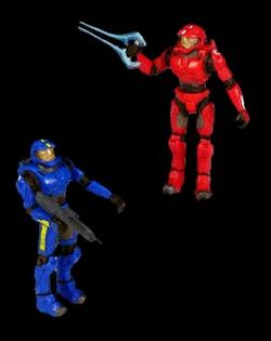 Campaign Pack - Halo 2 Action Figure Mini Series 2 Joyride Toys (Sub-S