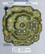 Áreas disponibles en el mapa