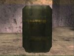A barrel of pure water.
