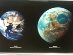 A comparison of Earth's size to Reach's.[3]