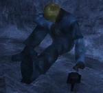 Dr.Endesha's body in his office.