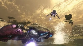 ODST Conduciendo un Ghost