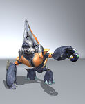Early render of a Minor in Halo 2.