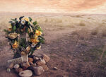 Richard Sekibo memorial at the sight of his death.