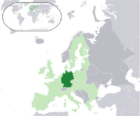 Location of Germany