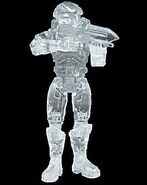 The Active camouflage Master Chief figure.