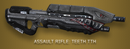 Das Sturmgewehr mit Teeth (TTH) Skin