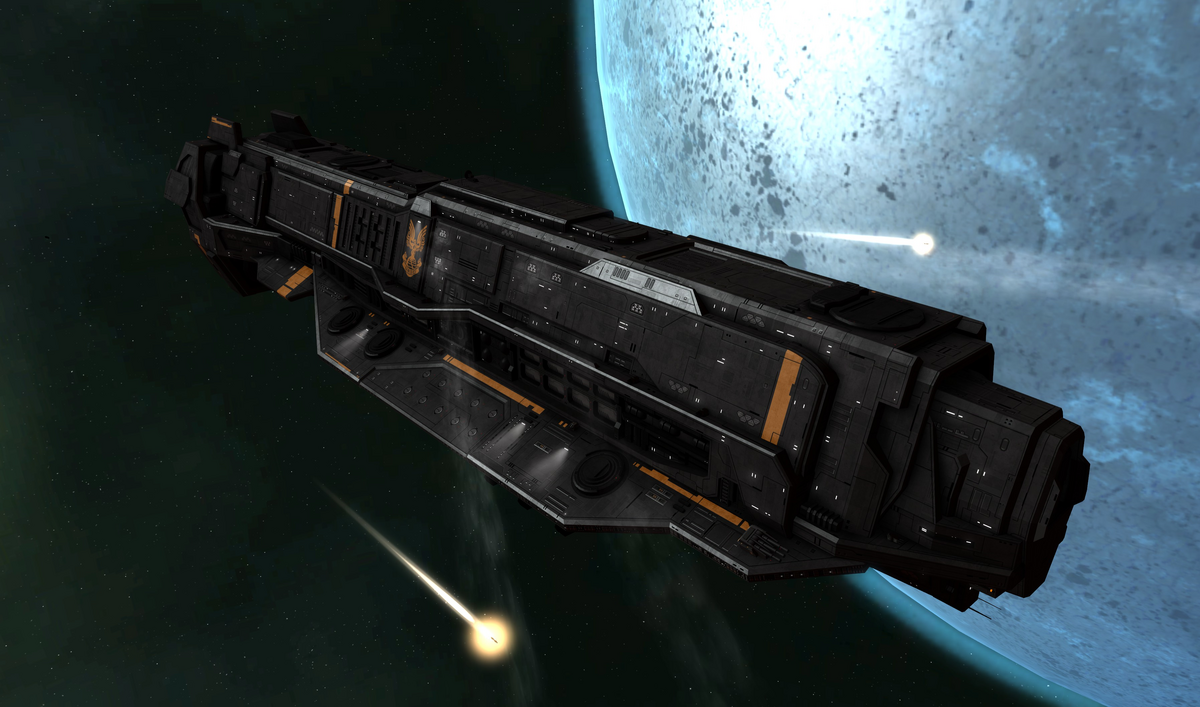 Realistic unsc space warships