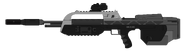 A BR60 with M228 CICOG telescopic sight, M157 Suppressor and ALAM II Aiming Module.