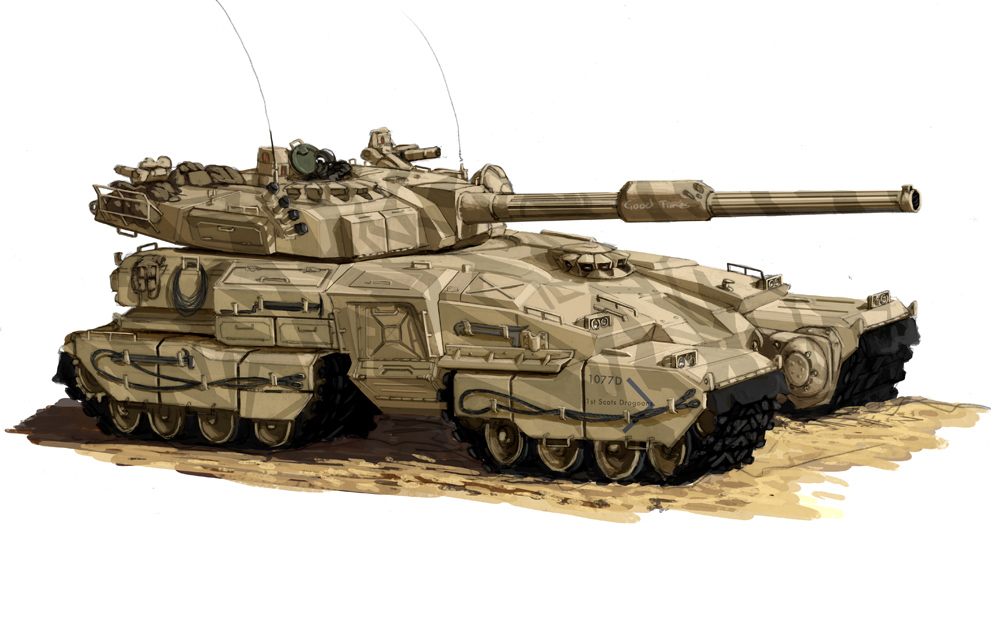 heavy battle tanks