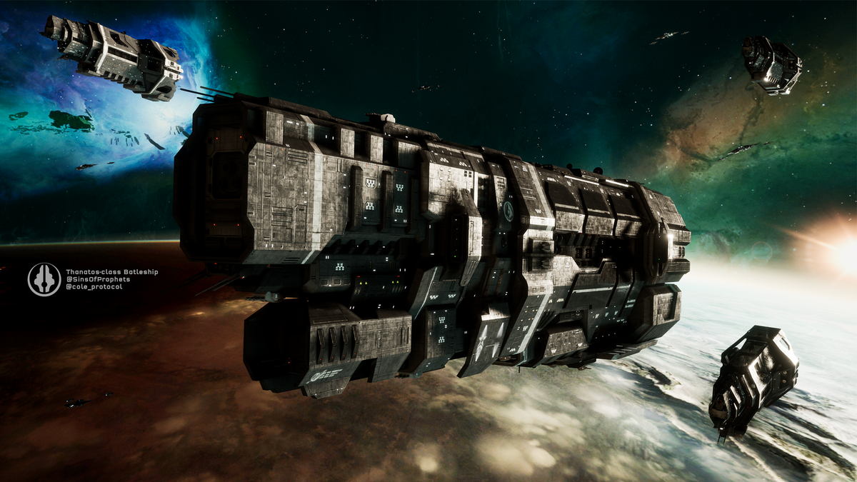 Thanatos-class heavy battleship | Halo Fanon | Fandom