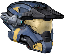 Carter's helmet coloured