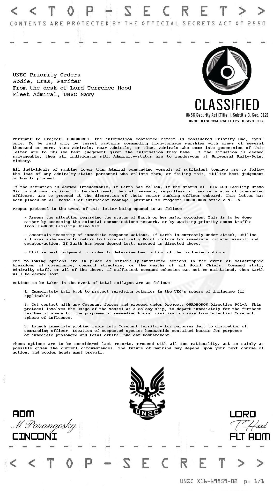 Letters of Last Resort Halo Fanon Fandom