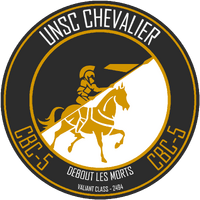 Badge for the UNSC Chevalier, following its refit.[10]