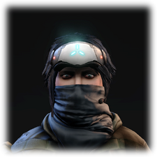 A headshot view of Bless-G189 during undercover operations in Rio de Janeiro.